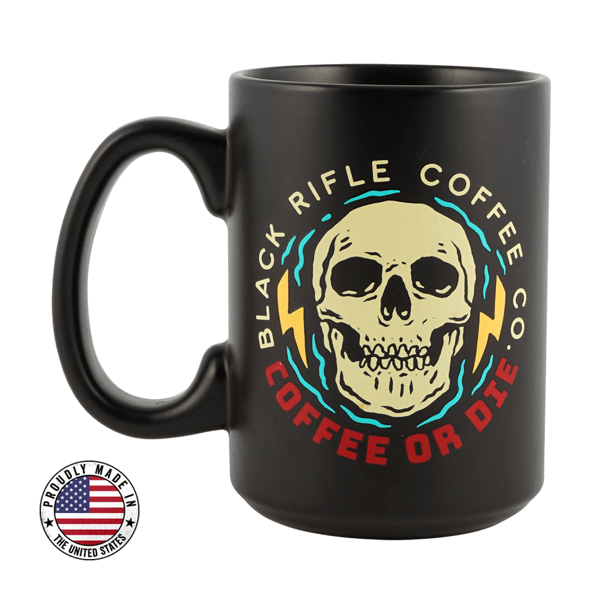 Coffee Or Die Skull Mug